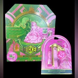 WICKED 3-pc Self Care Bath Set AND Lip Butter & Keychain Set NEW NIB